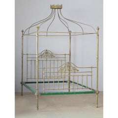 All Brass Four Poster Bed M4P43