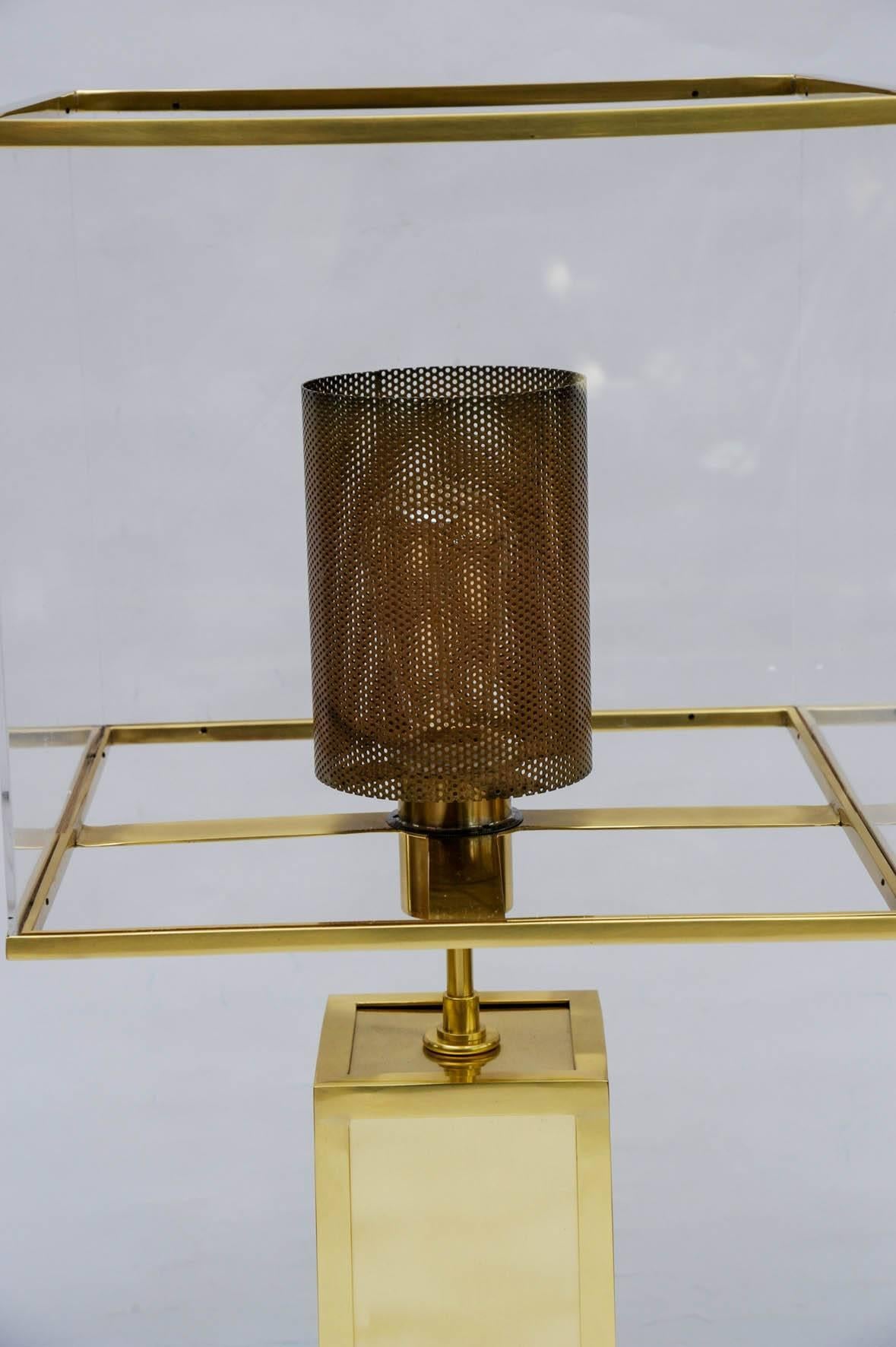 brass lampshades