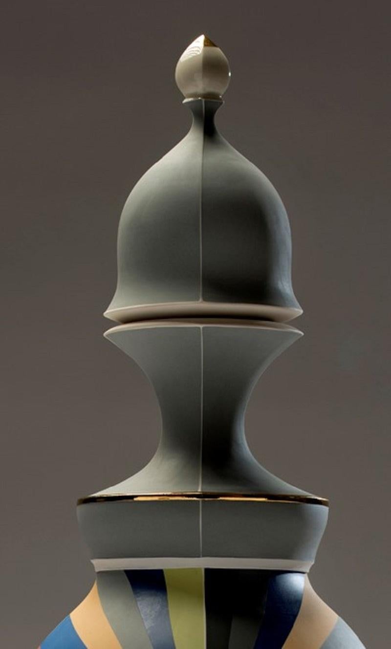 Colored Porcelain, gold luster

Born in Rochester, NY, Peter Pincus is a ceramic artist and instructor. He joined the School for American Crafts as Visiting Assistant Professor in Ceramics in Fall 2014. Peter received his BFA (2005) and MFA (2011)