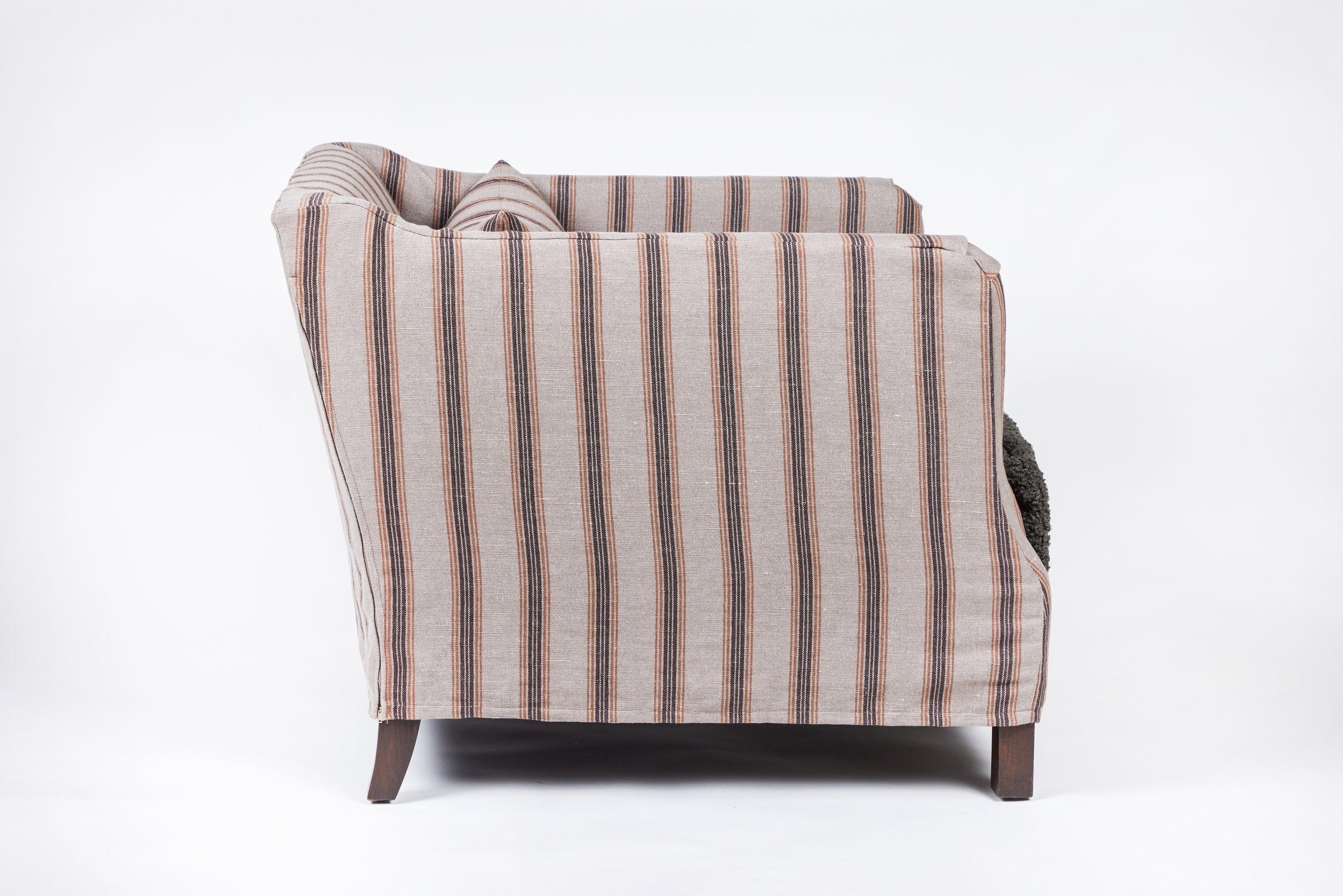Silla de salón con brazos altos All Day de Martin and Brockett 5