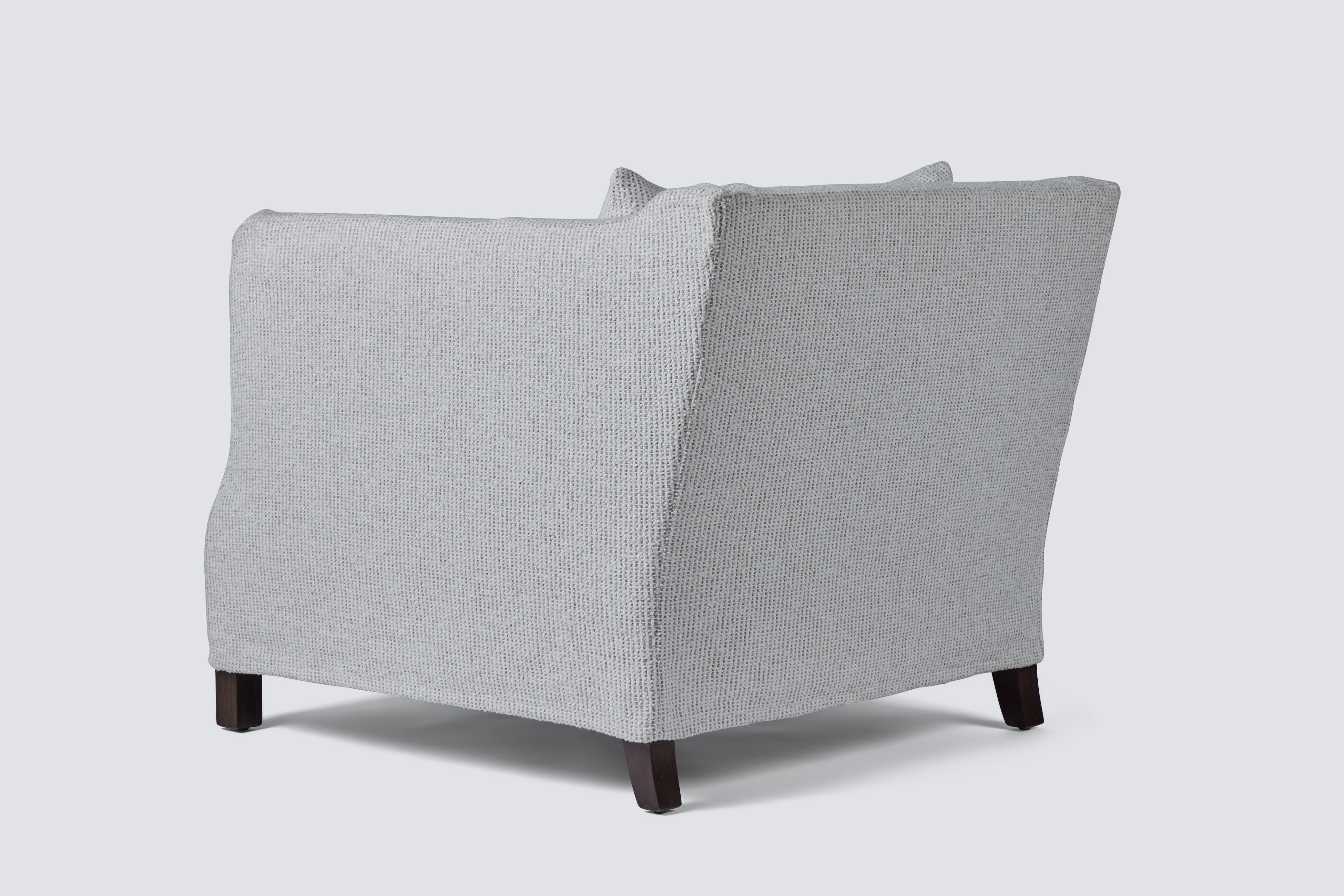 Silla de salón con brazos altos All Day de Martin and Brockett Siglo XXI y contemporáneo