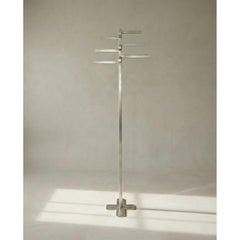 All Directions Coat Hanger in Stainless Steel by Metalmorphosis Studio