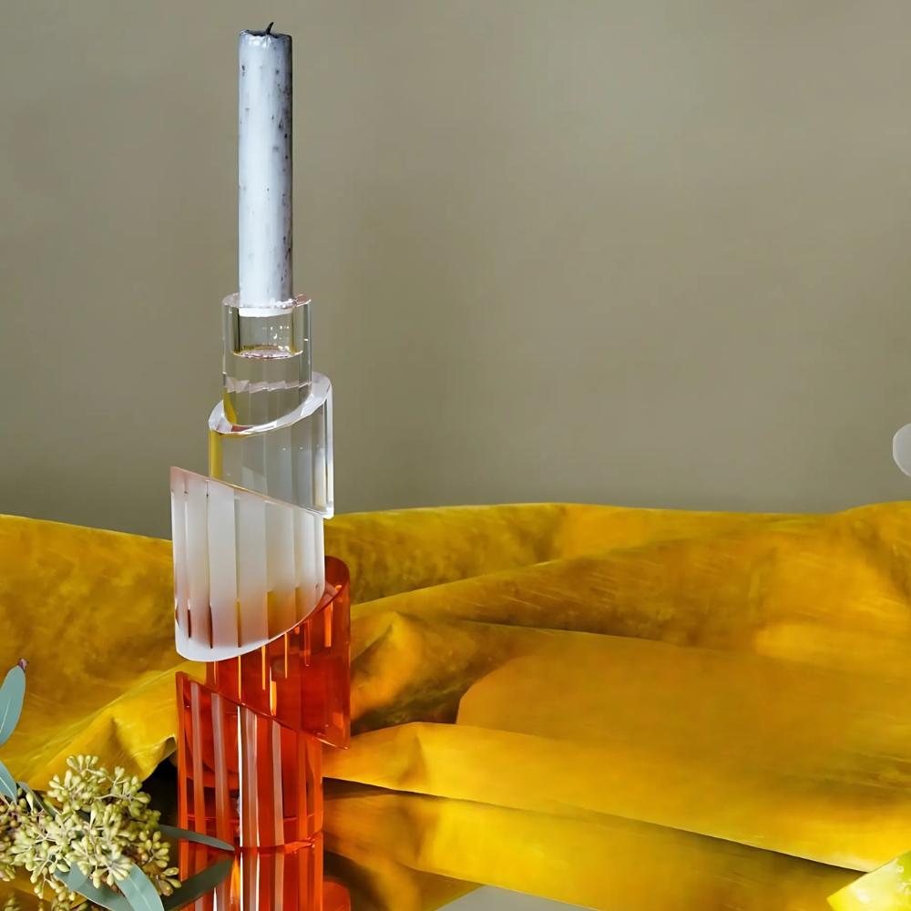 all' Eden Portavelas de cristal hecho a mano Moderno en venta