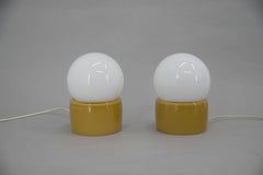 All Glass Design Table or Bedside Lamps, 1960s