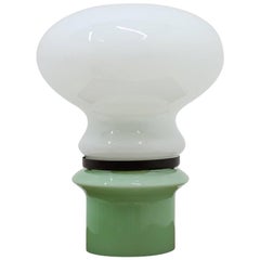 All-Glass Rare Table Lamp from Valasske Mezirici, 1970s