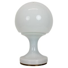 Tischlampe aus Glas von Valasske Mezirici, 1960er Jahre, Tschechoslowakei
