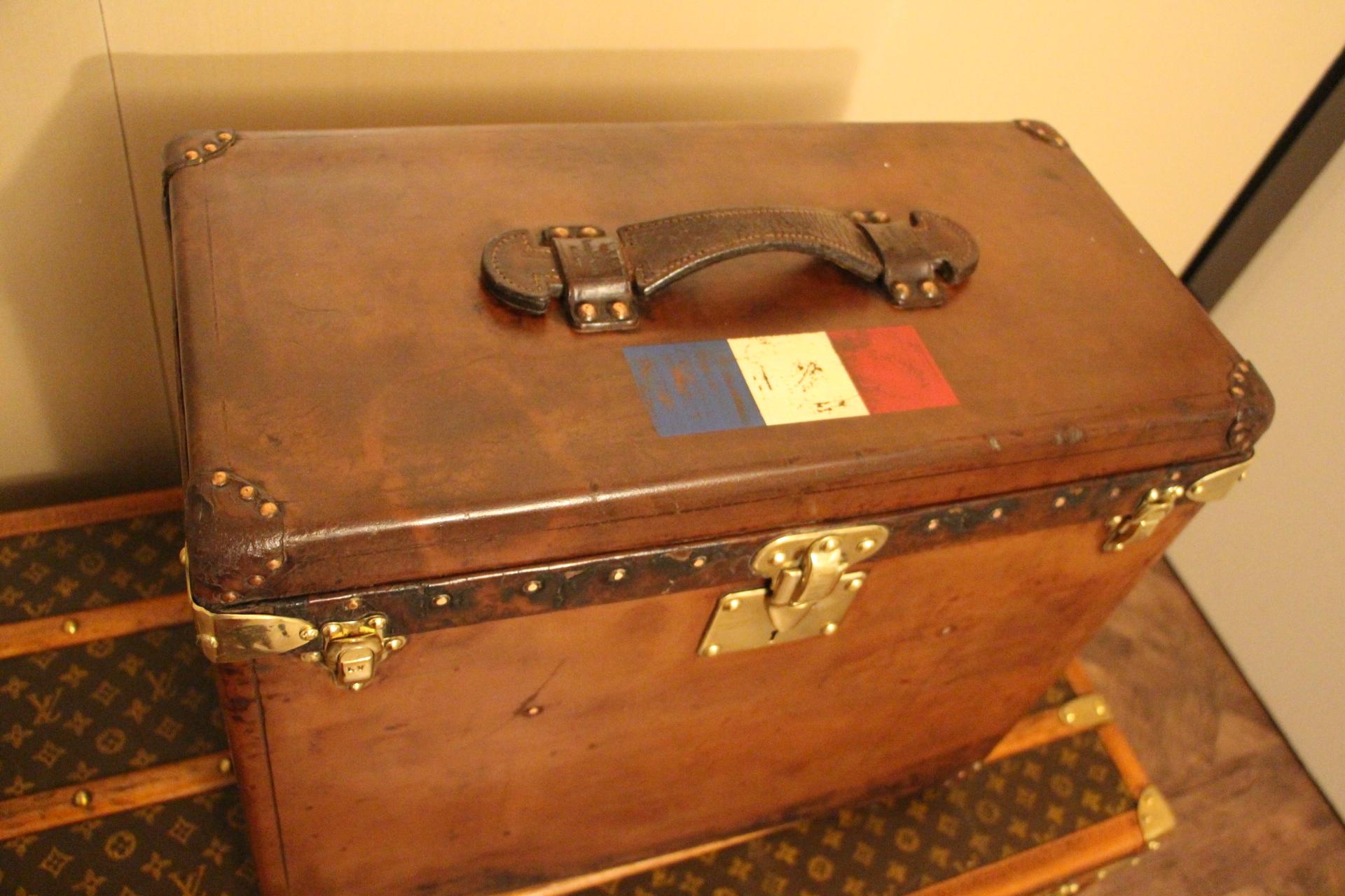 All Leather Louis Vuitton Hat Trunk, Louis Vuitton Steamer Trunk, Vuitton Trunk 2