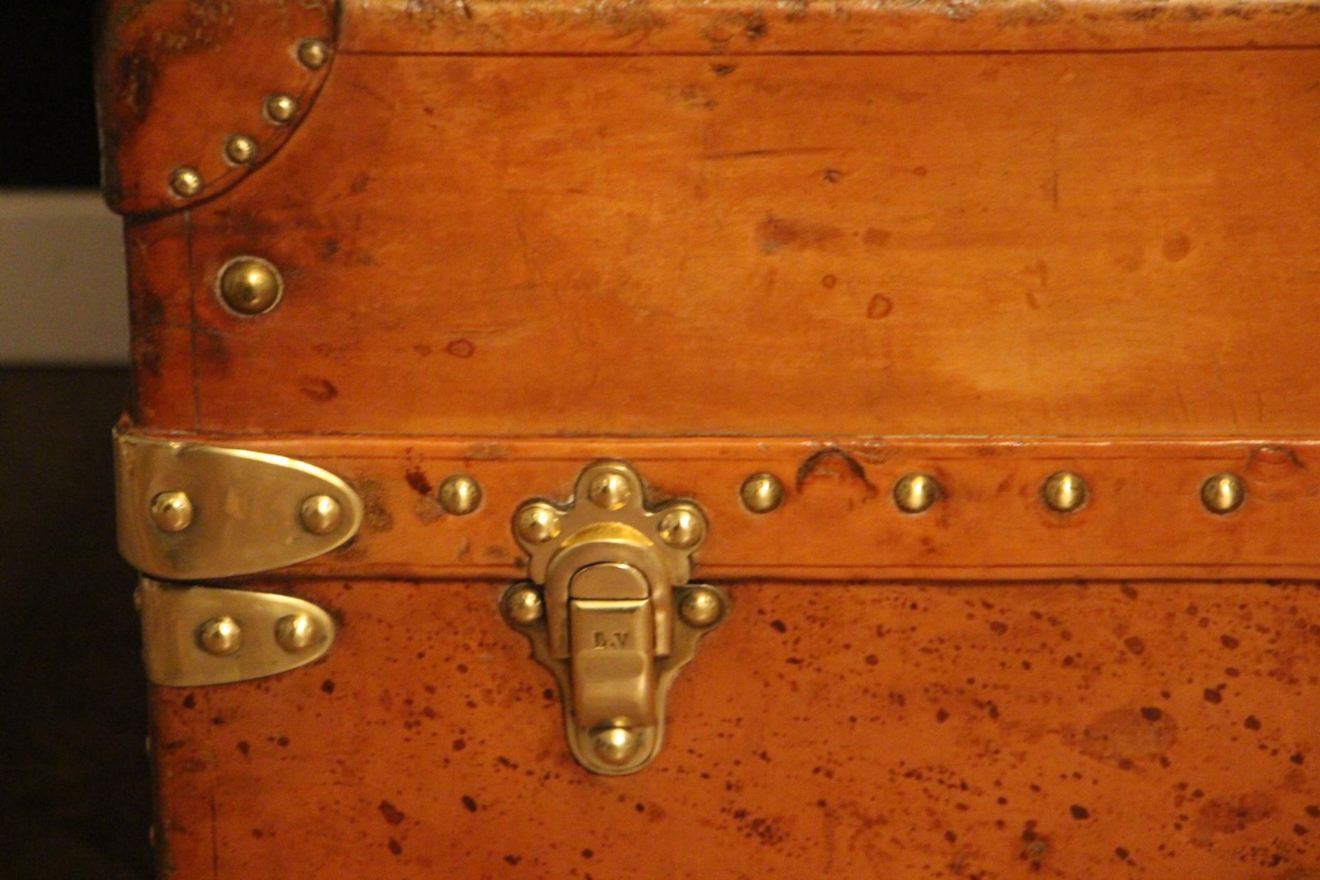 All Leather Louis Vuitton Steamer Trunk, Louis Vuitton Wardrobe Trunk 2