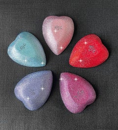 “All My Love” Pave Large Heart Dish