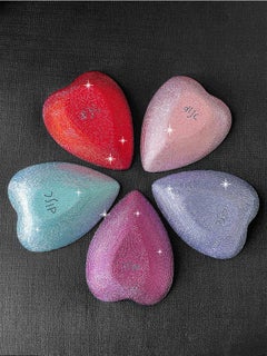 "All My Love" Paved Medium Heart Dish