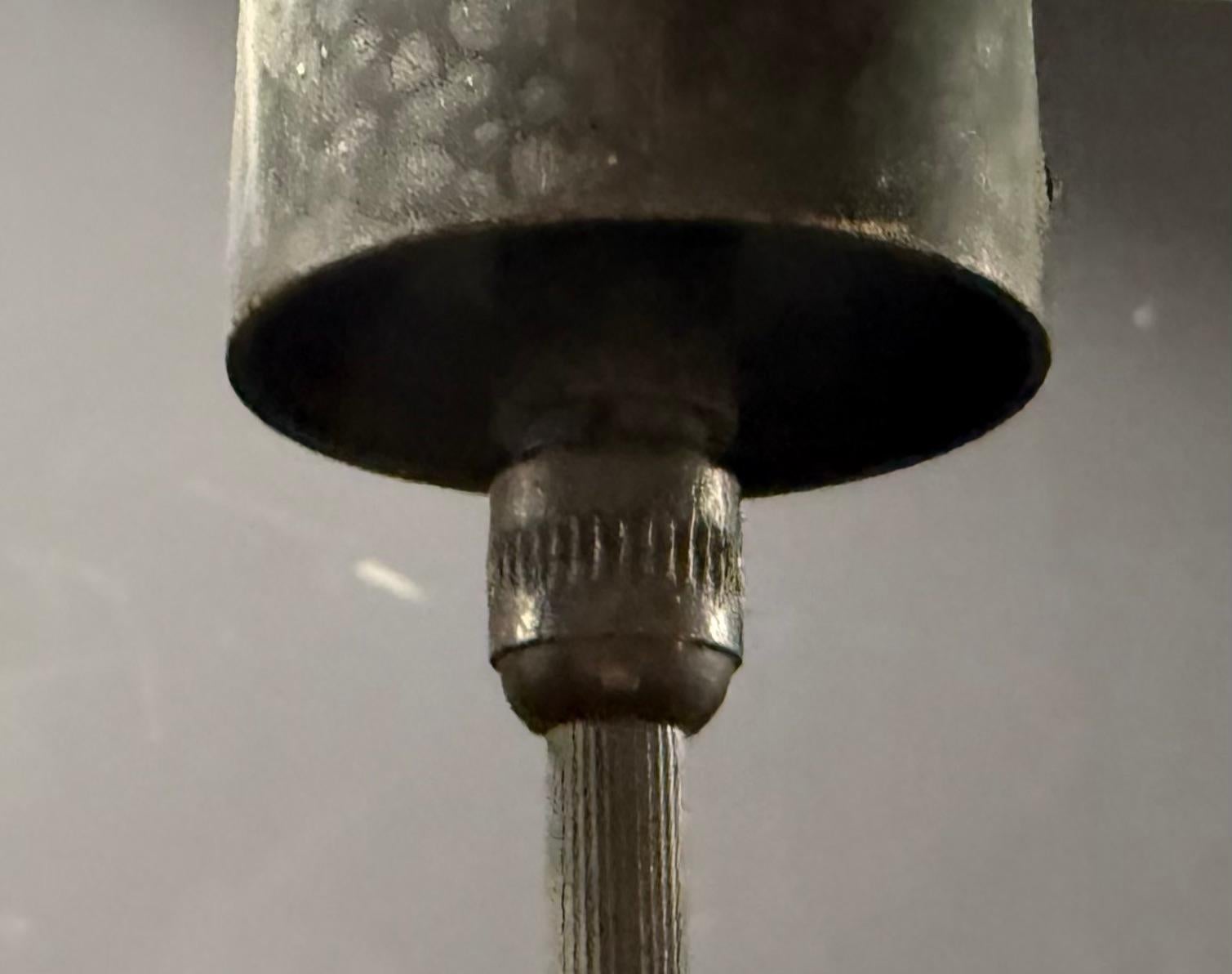 all original 1. edition gino sarfatti and archemede seguso pedant lamp. For Sale 3