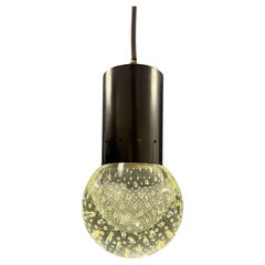 all original 1. edition gino sarfatti and archemede seguso pedant lamp.
