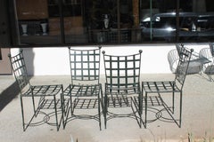 All Original Mario Papperzini for Salterini 4 Dining Chairs