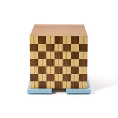 All Over Again Coffee Table in Split Walnut Check