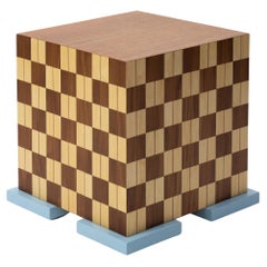 All Over Again Coffee Table in Split Walnut Check