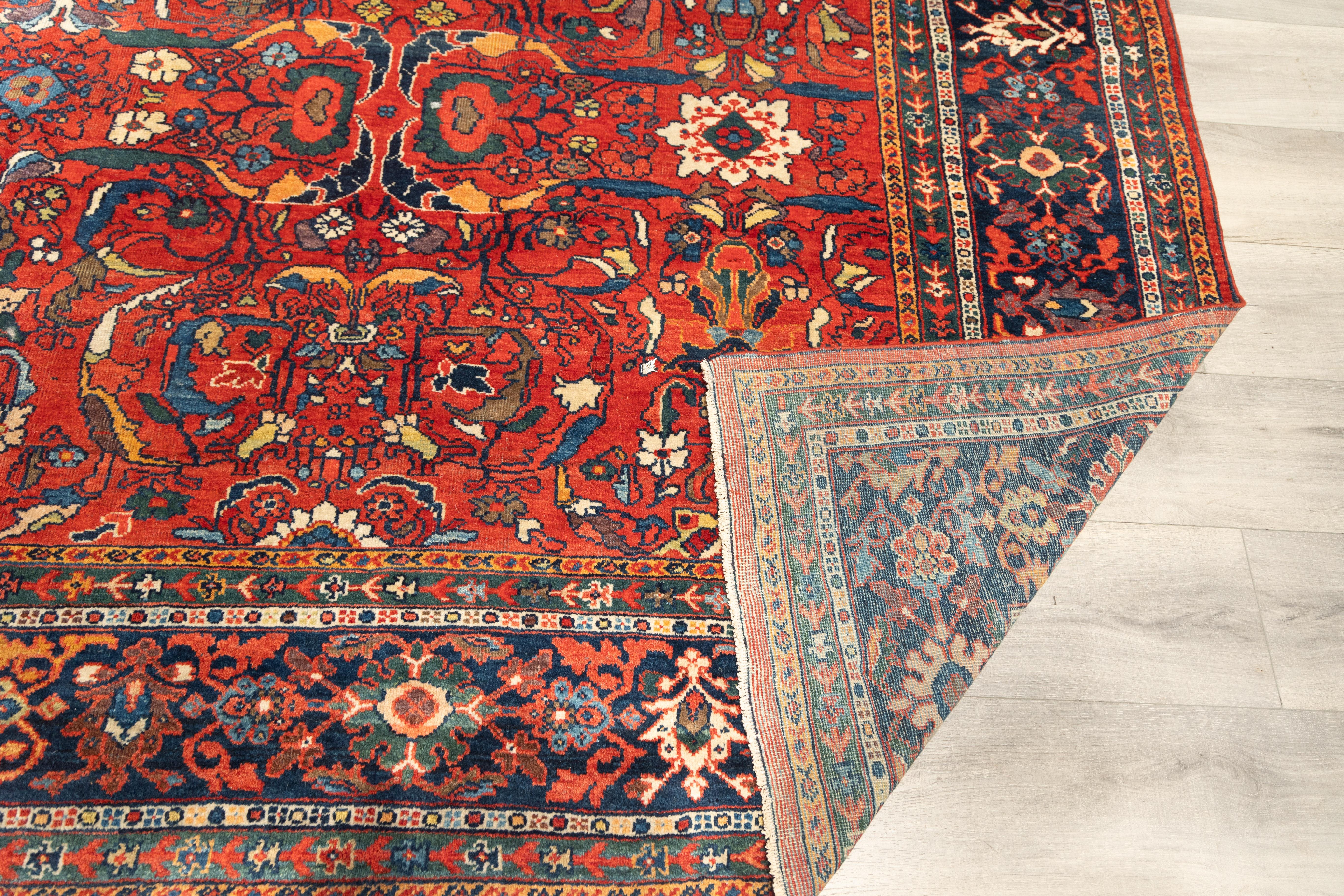 Persian All over design Mahal Sultanabad For Sale