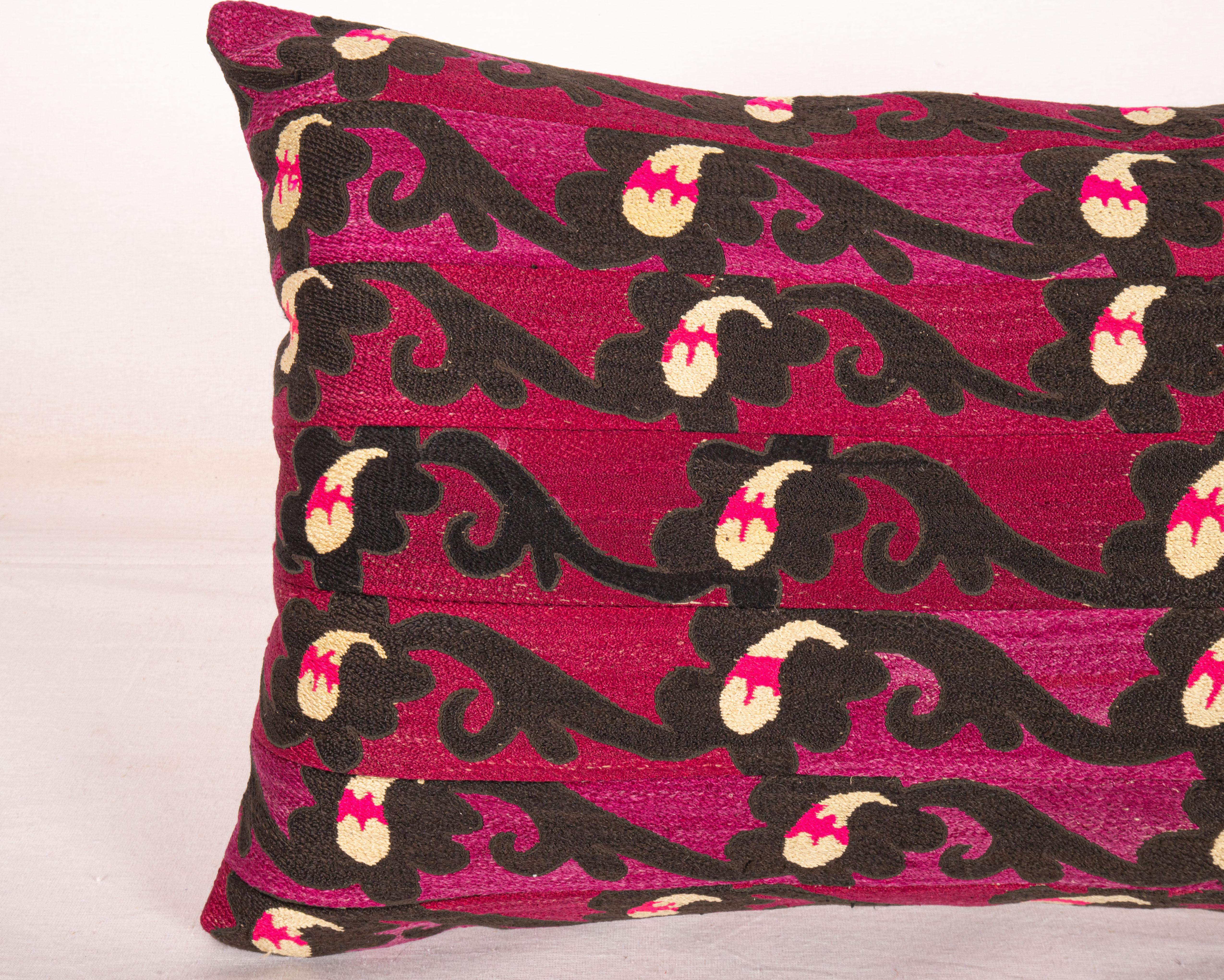 suzani embroidered pillow cover