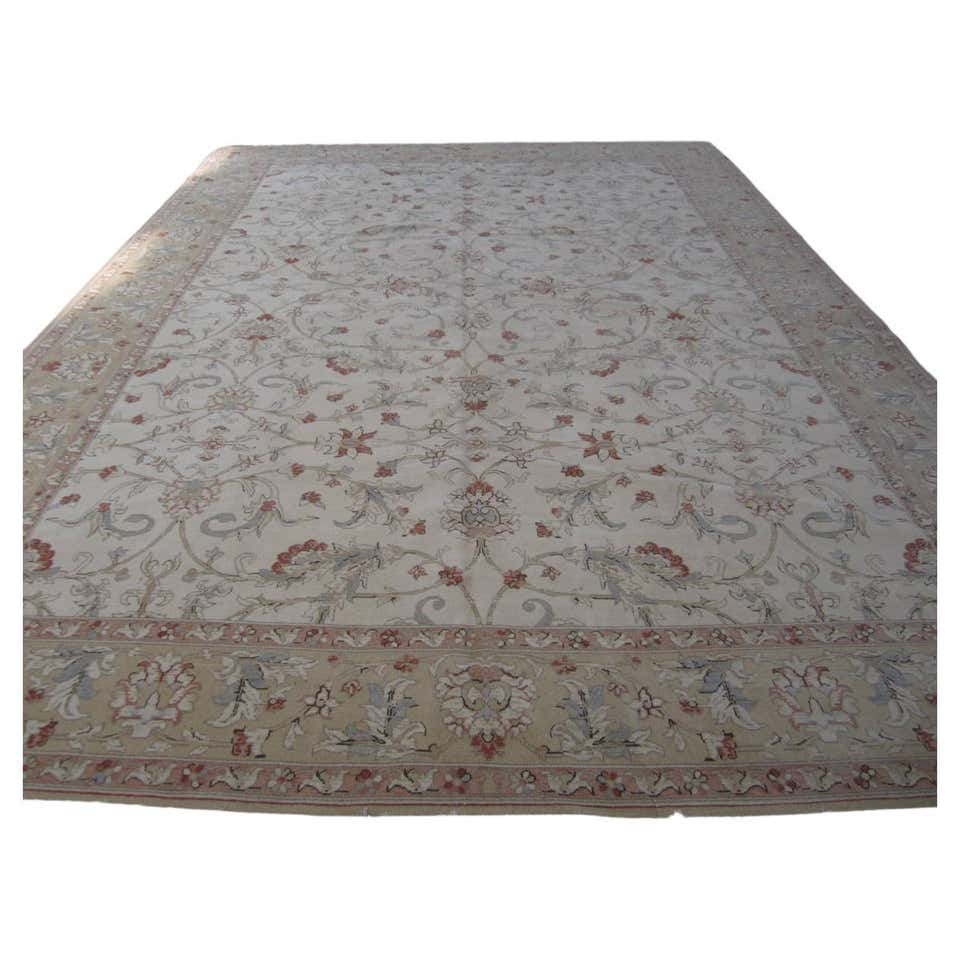European Design Rug with Floral All-Over Design For Sale at 1stDibs