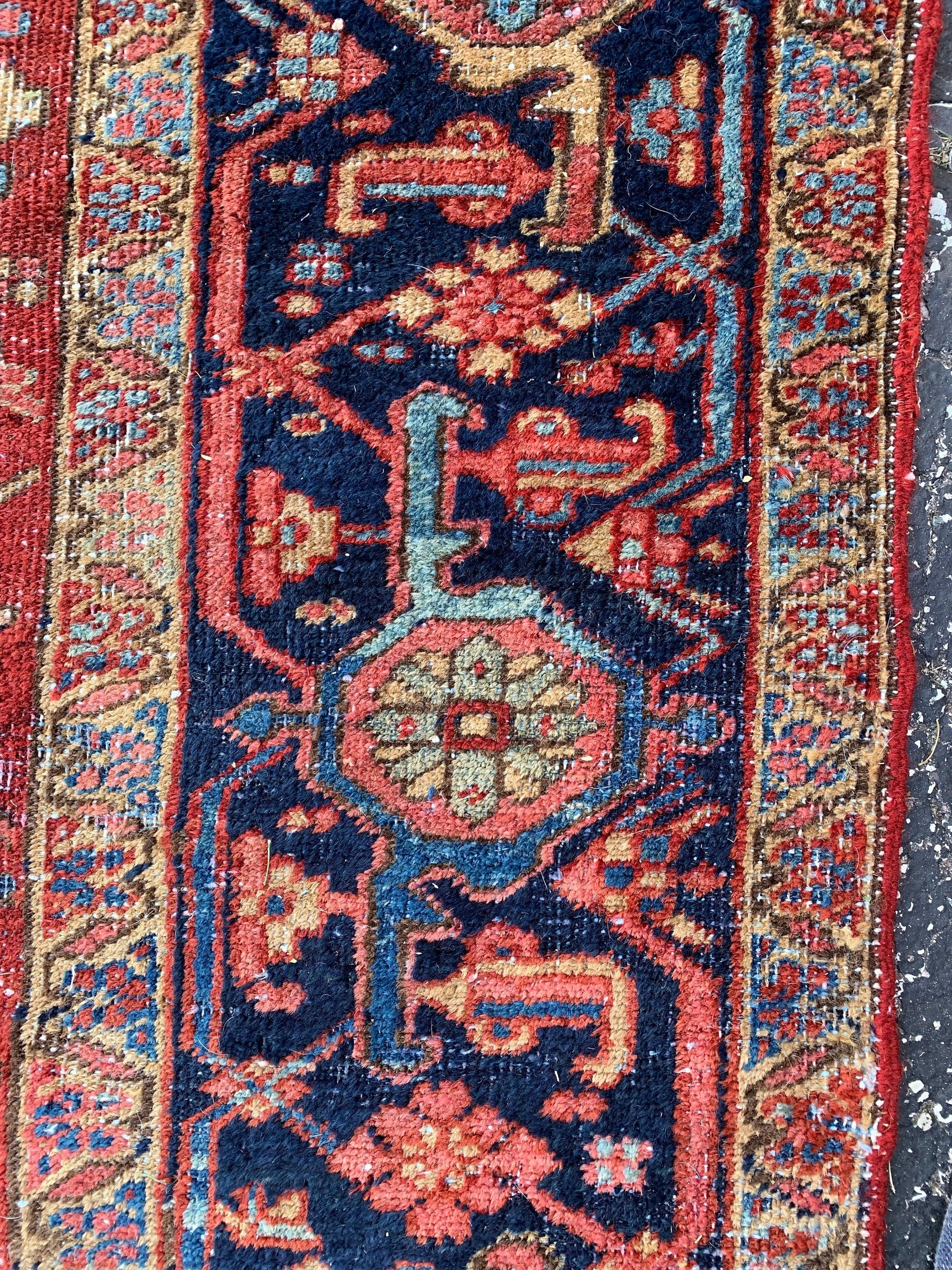 All-Over Luxurious Rich Antique Tribal Rug, 1920-30's For Sale 4