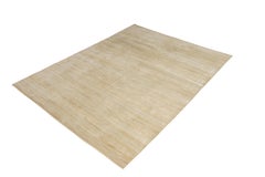 Rug & Kilim's All-Over Modern Rug Beige Silk Texture of Color