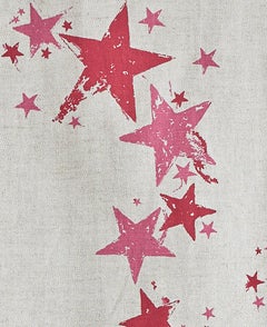 'All Star' Contemporary, Traditional Fabric in Candy