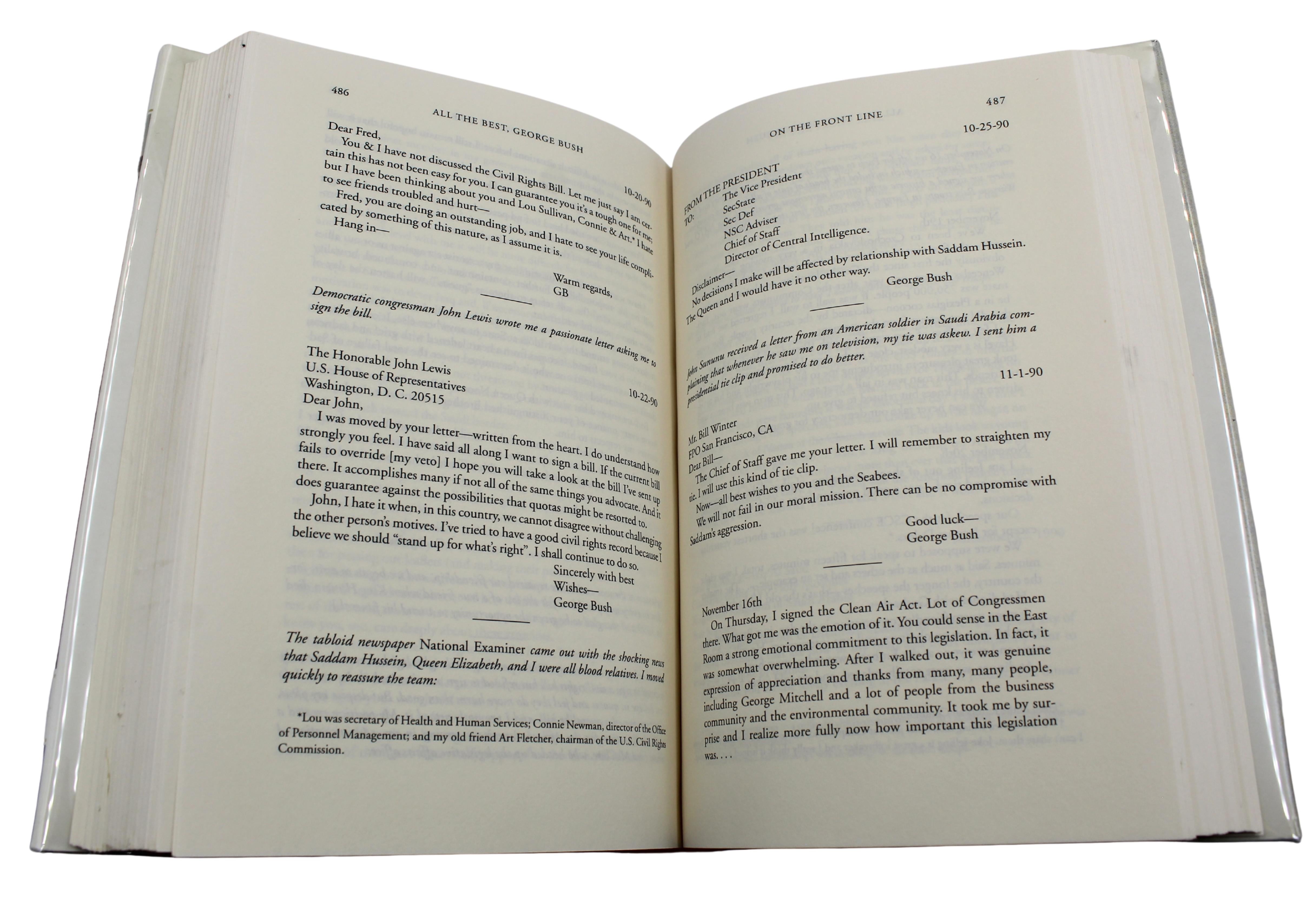 All The Best, Signed by George Bush, First Edition in Original Dust Jacket, 1999 en vente 4
