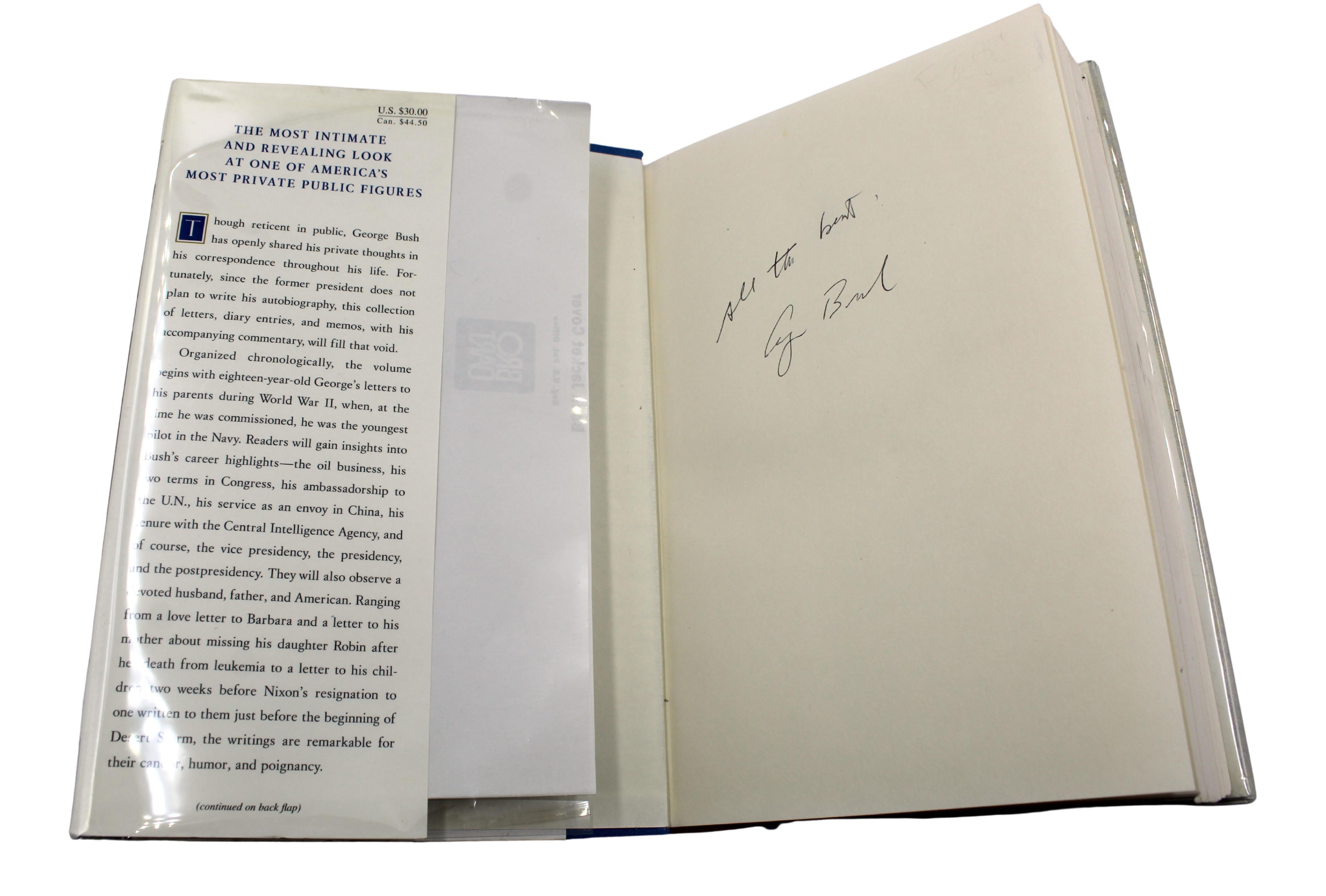Américain All The Best, Signed by George Bush, First Edition in Original Dust Jacket, 1999 en vente