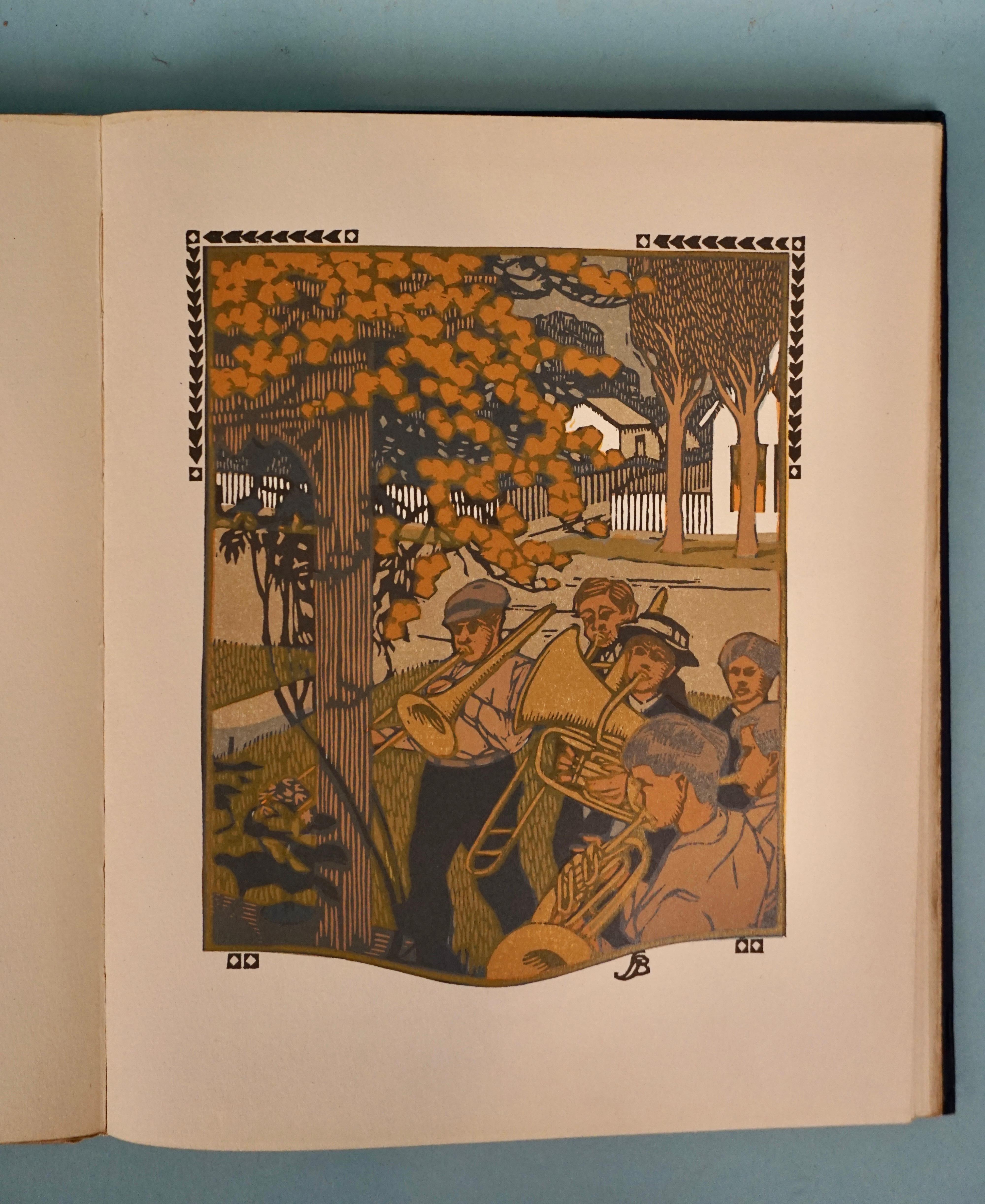 All The Year Round by James Riley Woodcuts by Gustave Baumann For Sale 2