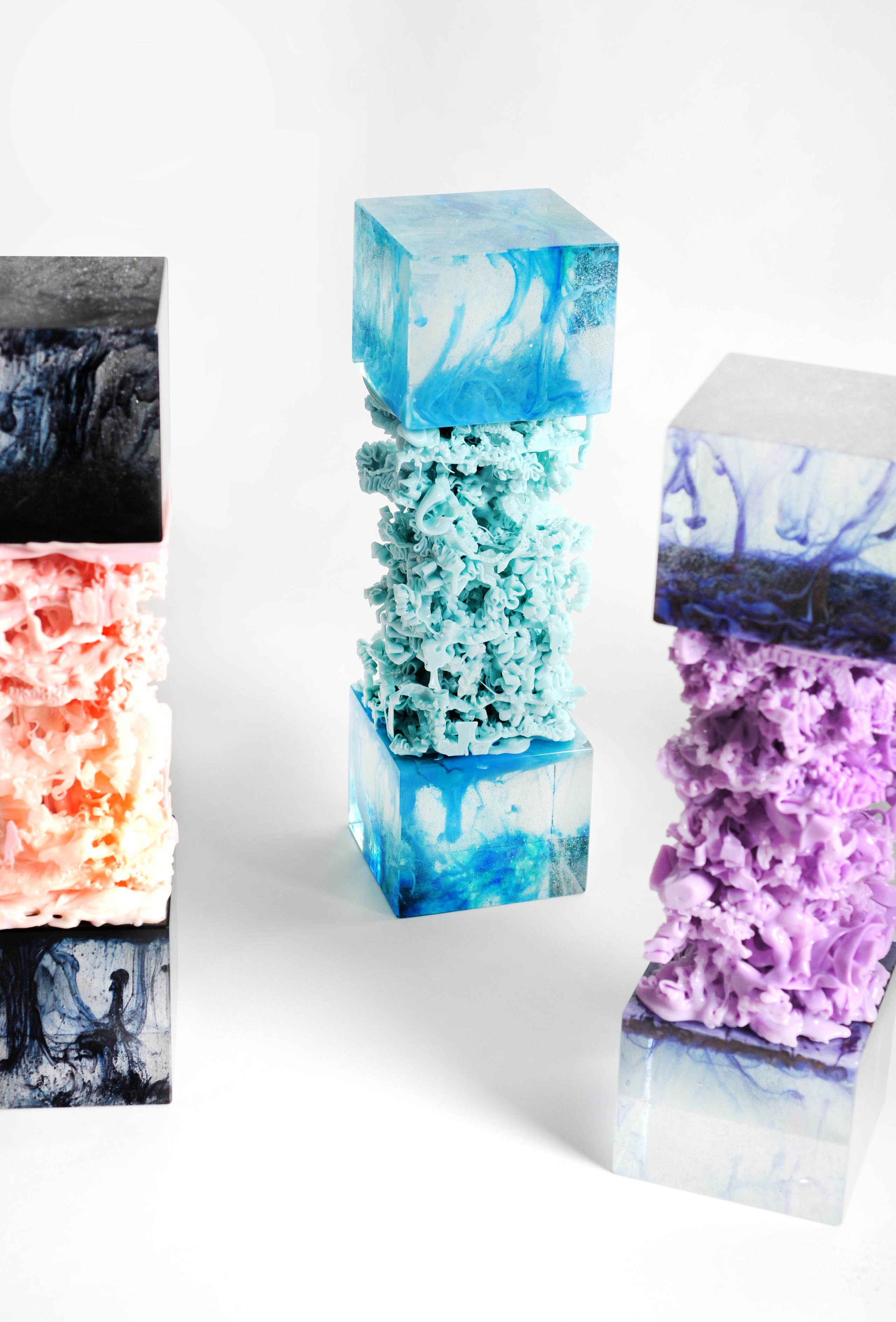 All Tip 'N' No Iceberg Skulptur Glas Vs:: Plastik Kollektion im Angebot 3