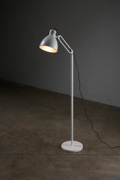 Lampadaire ajustable "Arma" entièrement Whiting par Metalarte, 1970