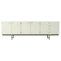 All White Sideboard by Cees Braakman for Pastoe, 1960s