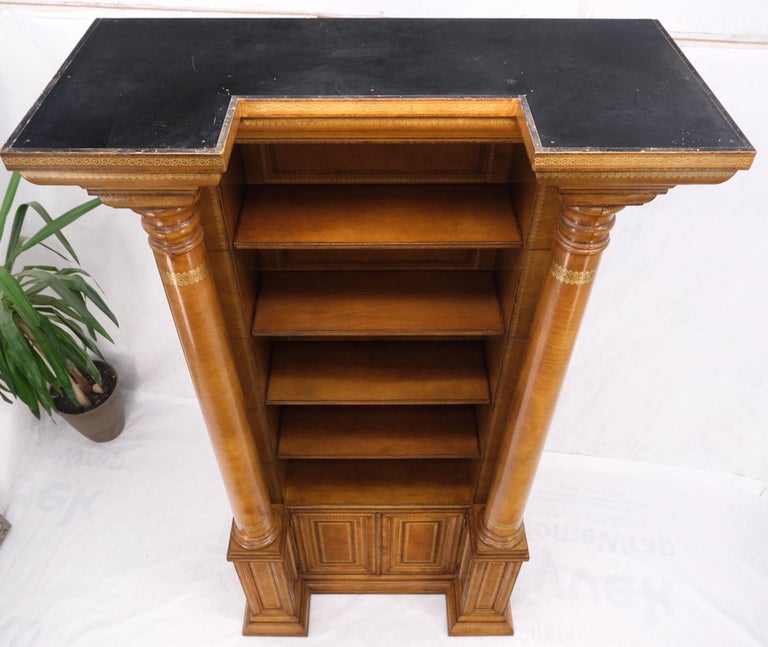 All Wrapped in Tooled Leather Massive Decorative Columns 2 Part ...