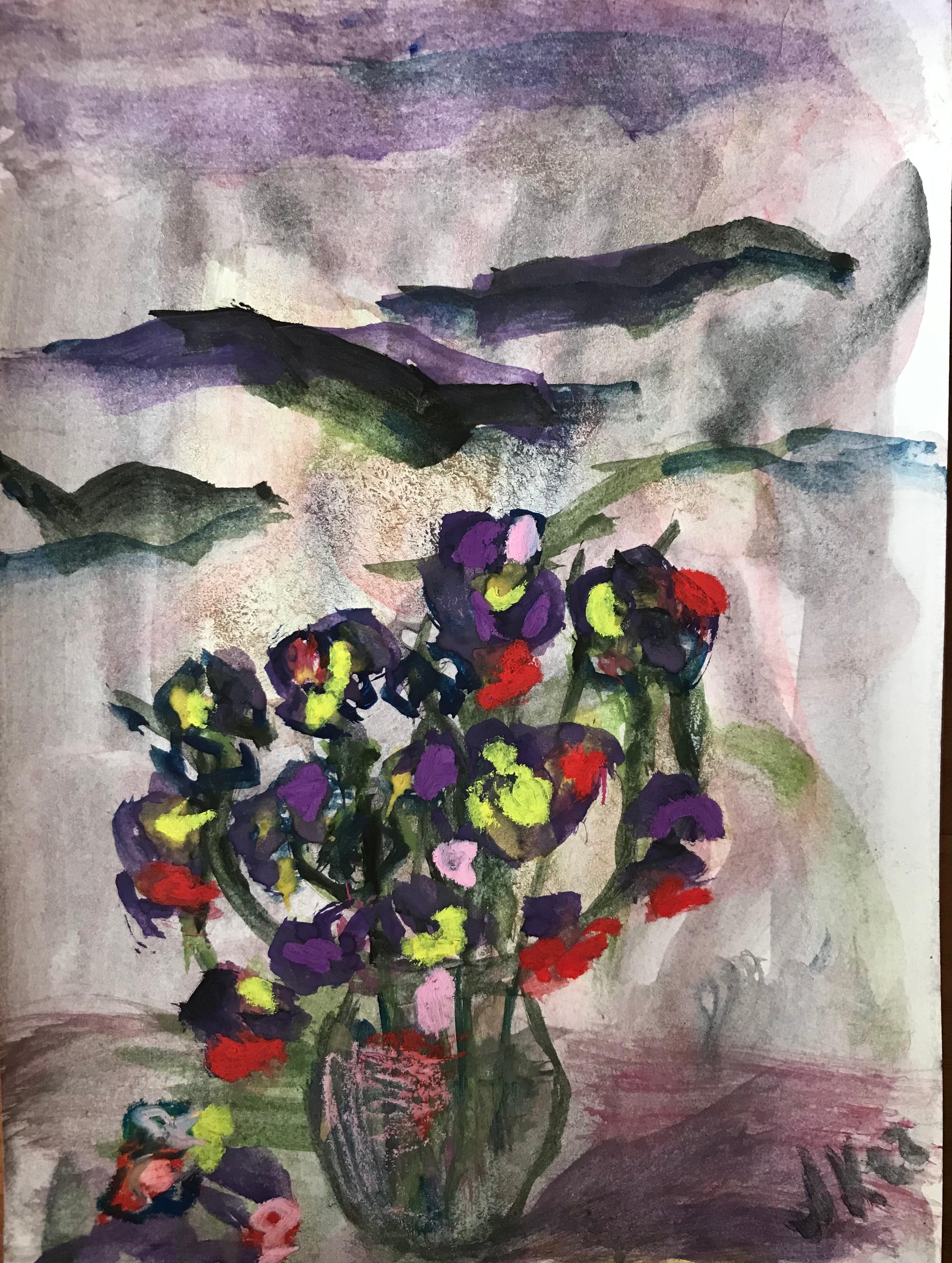 Art contemporain russe de Alla Kechedzhan - Chauves-souris