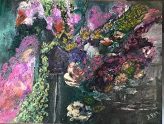 L'art contemporain russe d'Alla Kechedzhan -  Jardin à fleurs