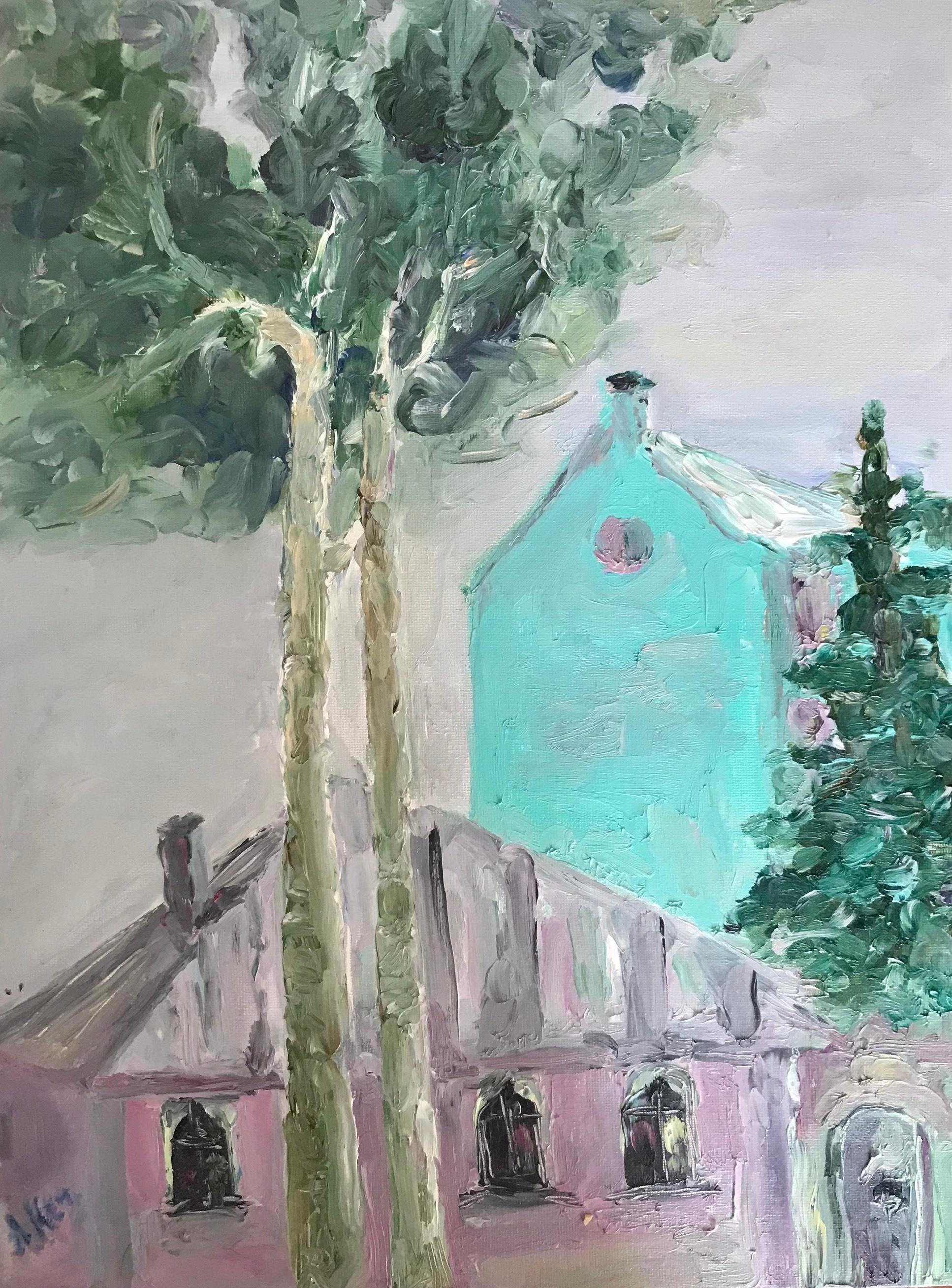 Russische zeitgenössische Kunst von Alla Kechedzhan - Merchant House