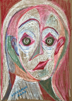 Art russe contemporain d'Alla Kechedzhan - Pierrot