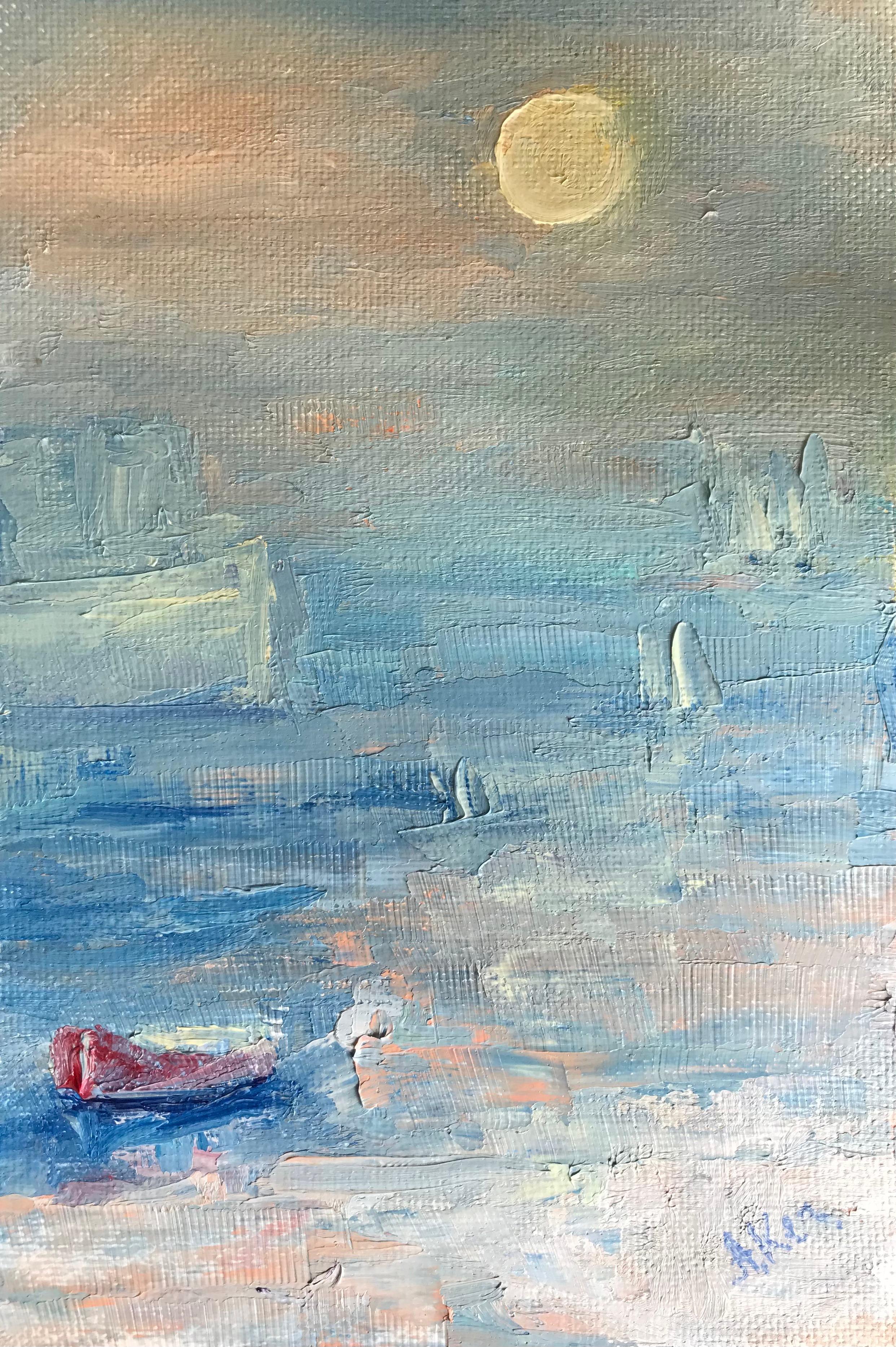 Russian Contemporary Art by Alla Kechedzhan - Shallow Water