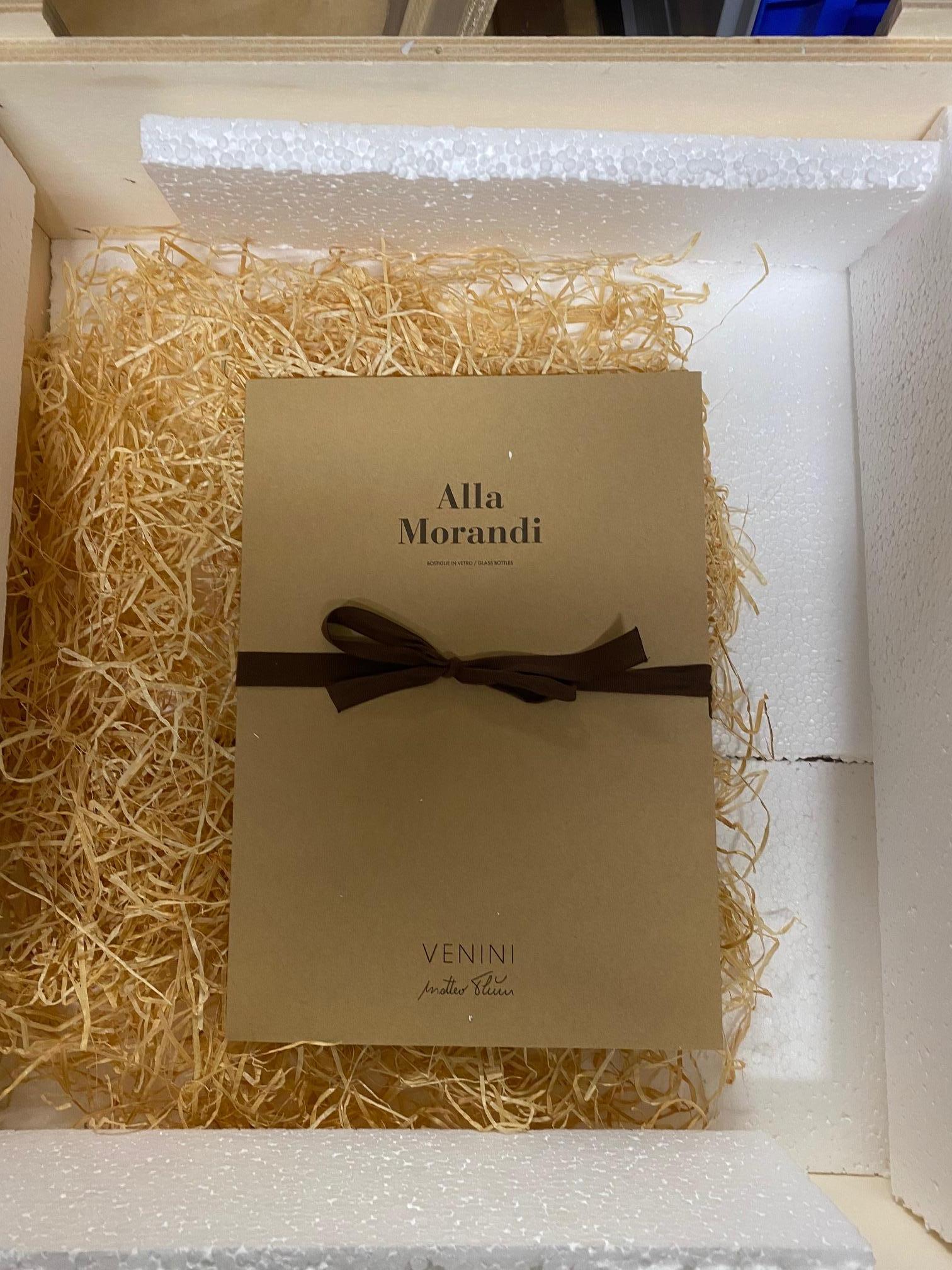 Blown Glass Alla Morandi set of 3 by Venini in Wisteria, Sand, and Grape (limited Edition) For Sale