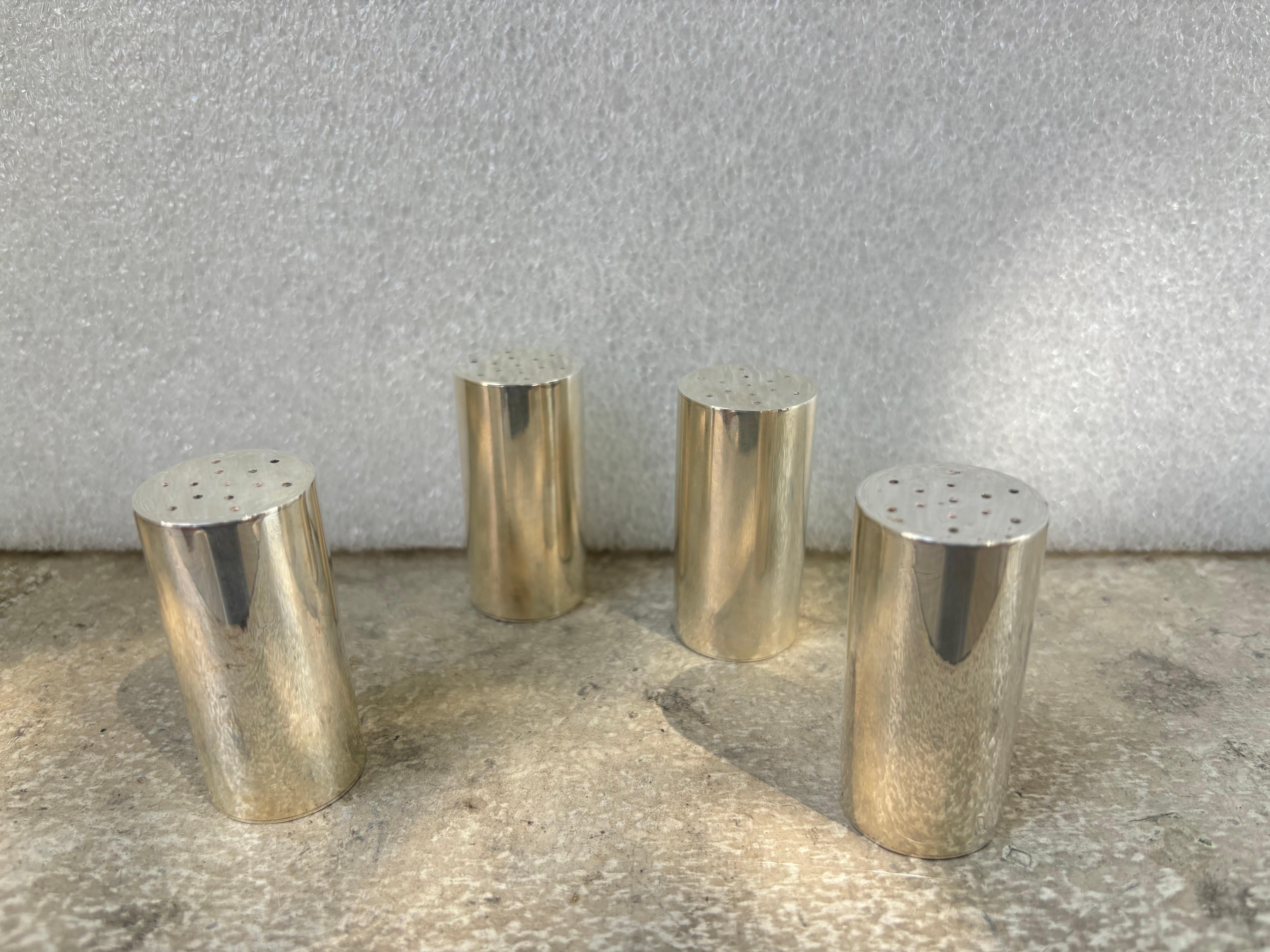 Shakers in argento per pepe di Allan Adler in vendita 2