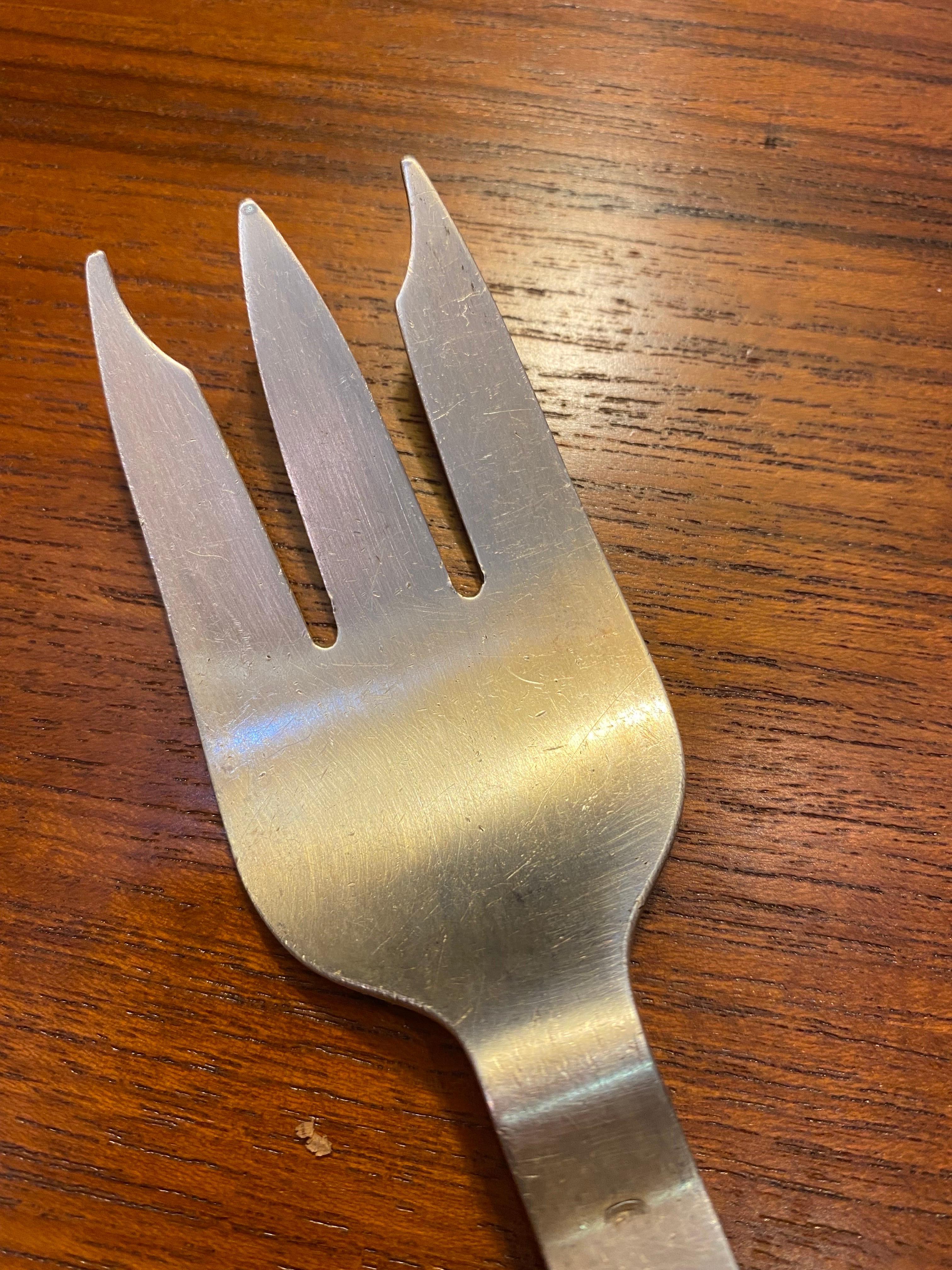 Allan Adler Town and Country serving fork. Measures 9.25