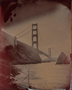 "Golden Gate Bridge 1", 2018 Ambrotype Photograph in San Francisco
