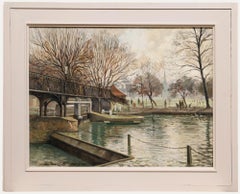 Allan Dorian Clark - 1982 Oil, Jesus Lock