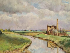 Allan Dorian Clark - 1982 Oil, The Old Pump Station