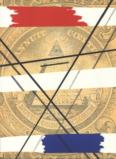 America: The Third Century Serigraph, Pop Art, 1976, Unframed, 24x35