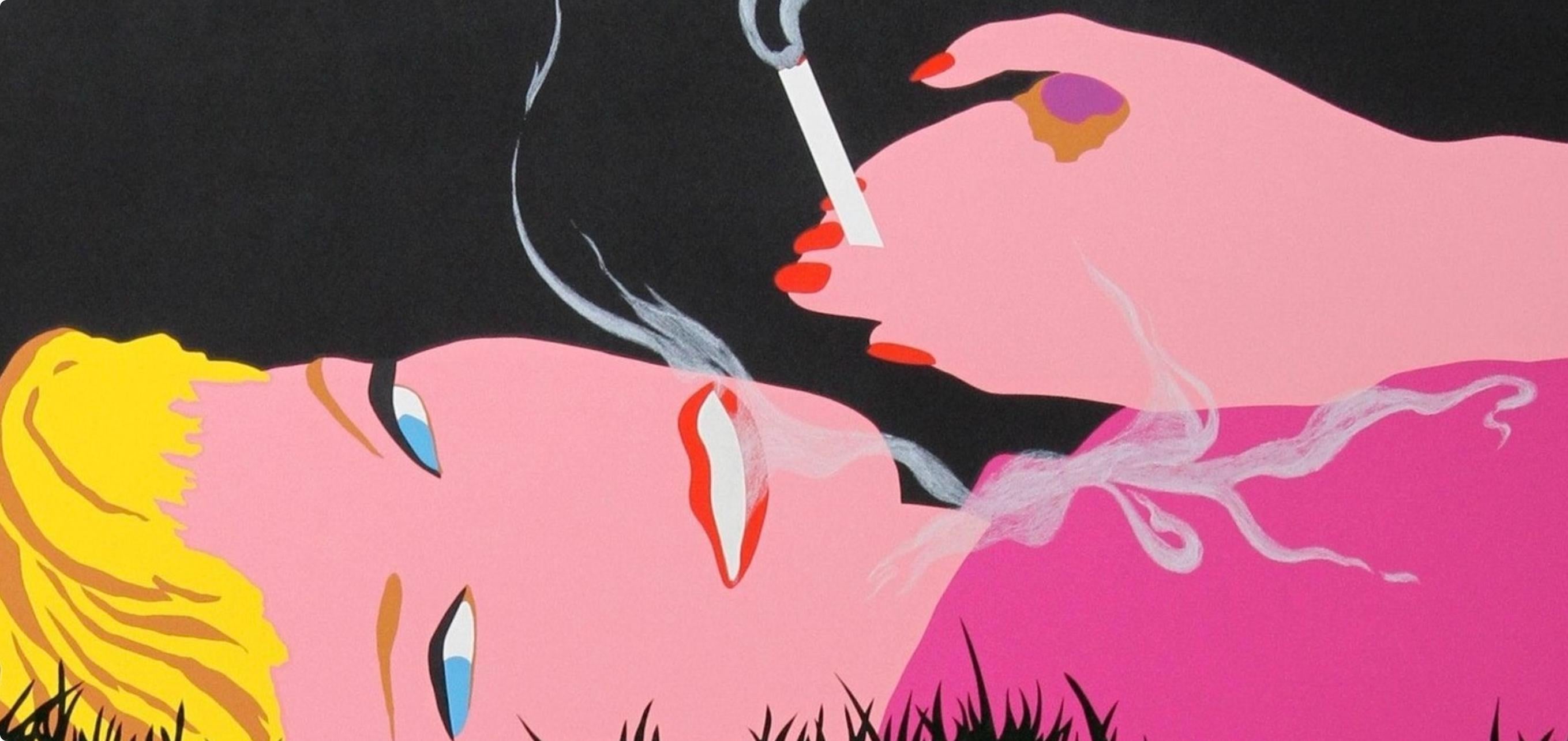 Smoking Blond, Allan D'Arcangelo im Angebot 2