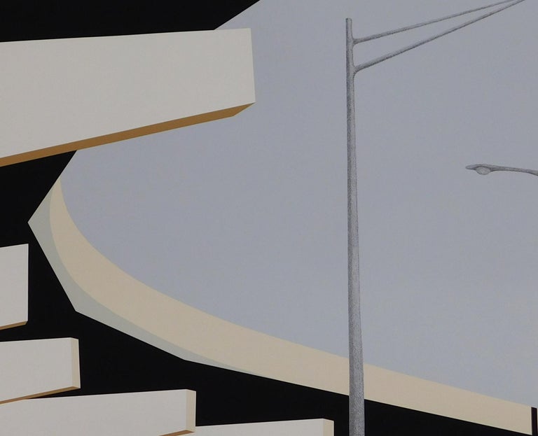 American Allan D'Arcangelo '1930-1998' 1979 Signed and Numbered Serigraph Print For Sale