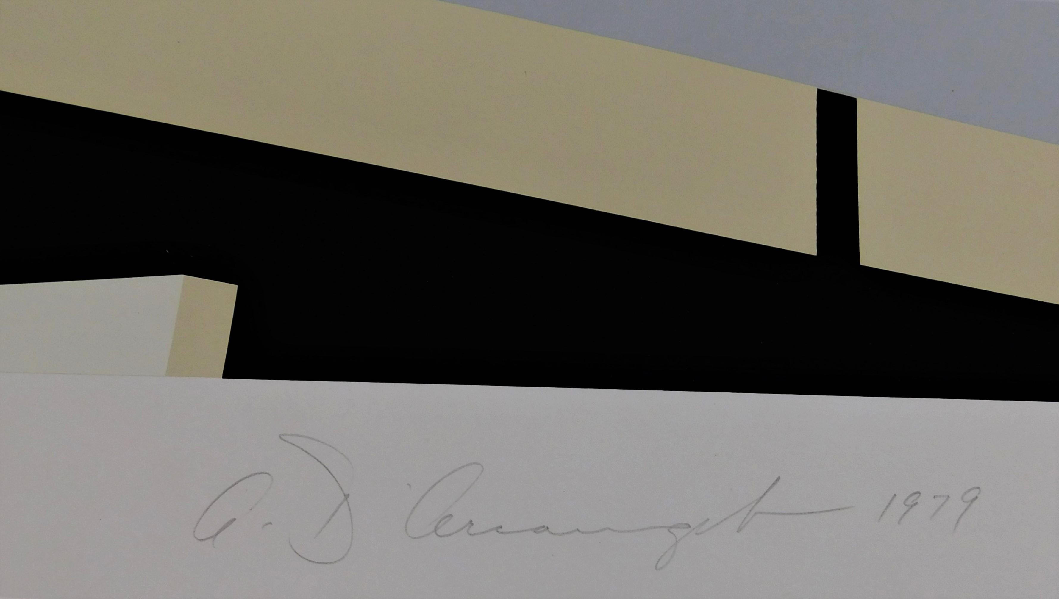 Allan D'Arcangelo « 1930-1998 » - 1979 - Impression sérigraphiée signée et numérotée en vente 1