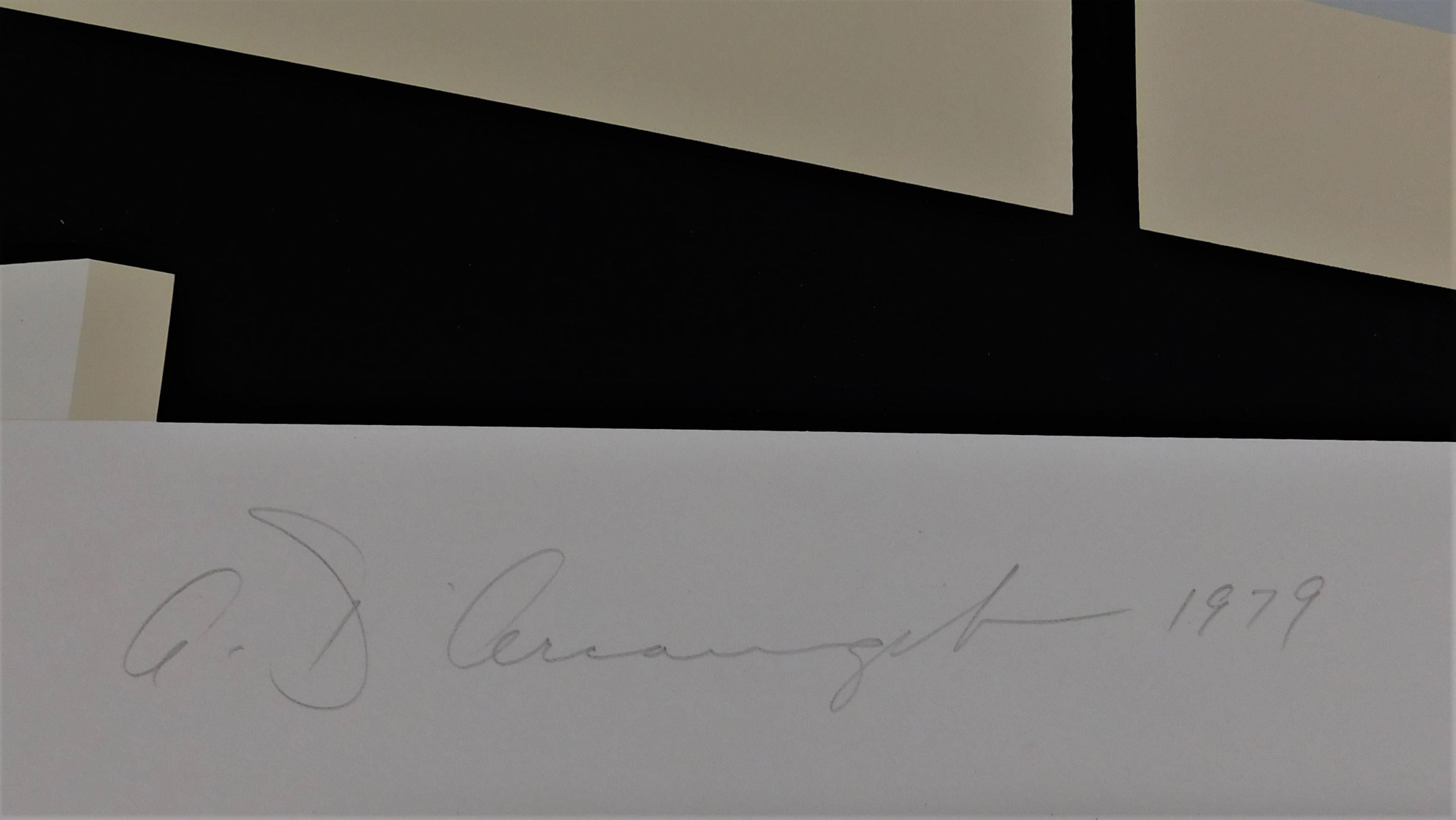 Allan D'Arcangelo « 1930-1998 » - 1979 - Impression sérigraphiée signée et numérotée en vente 2