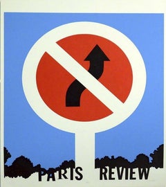 Allan D'Arcangelo, PARIS REVIEW 1967 Edition 150 signed and numbered silkscreen