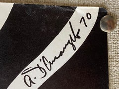 Allan D'Arcangelo Póster Sanar la Tierra Día de la Tierra 1970